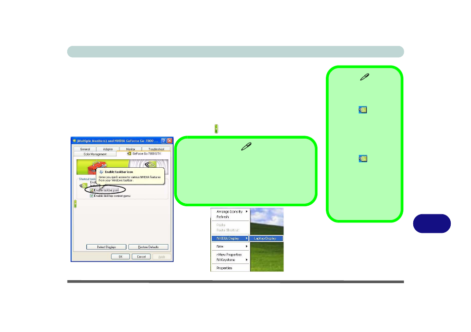 Nvidia display properties | Eurocom M590K EMPEROR User Manual | Page 135 / 154