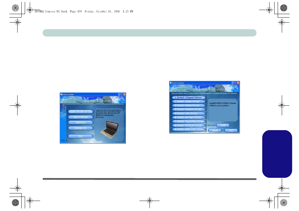 Metodi di installazione, Applicazione drivers installer, Installazione manuale dei driver | Italiano metodi di installazione | Eurocom M590KE EMPEROR-X User Manual | Page 205 / 226