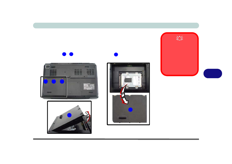 Removing the battery, Removing the battery -3 | Eurocom M980NU XCaliber User Manual | Page 101 / 214