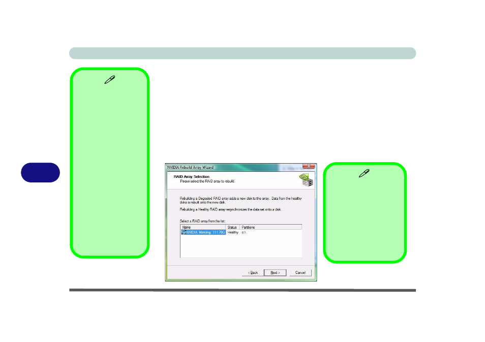 The nvidia storage control panel, The nvidia storage control panel -12 | Eurocom M980NU XCaliber User Manual | Page 130 / 214