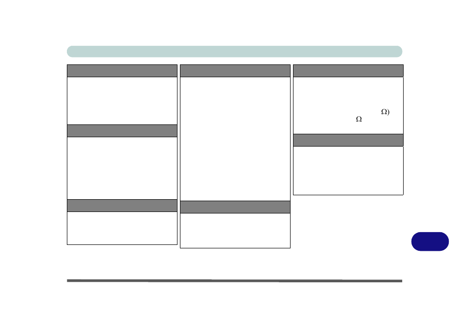 Follow, Specifications specifications c - 3 | Eurocom M980NU XCaliber User Manual | Page 213 / 214