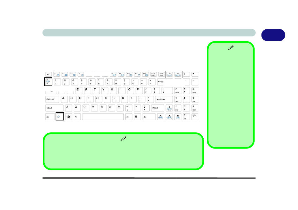 Keyboard, Keyboard -9 | Eurocom M980NU XCaliber User Manual | Page 31 / 214