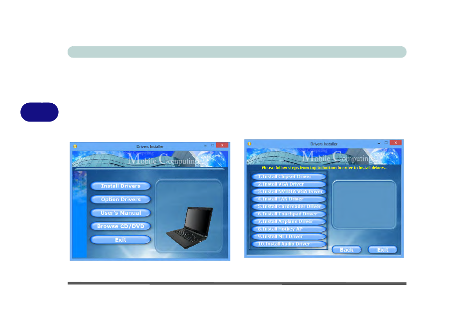 Driver installation, Driver installation -2 | Eurocom Neptune 3 User Manual | Page 130 / 322