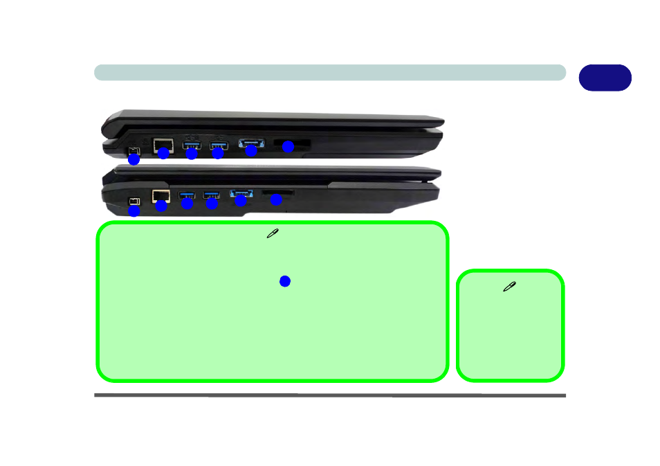 System map: left view, System map: left view -19 | Eurocom P150EM Racer 2 User Manual | Page 43 / 288