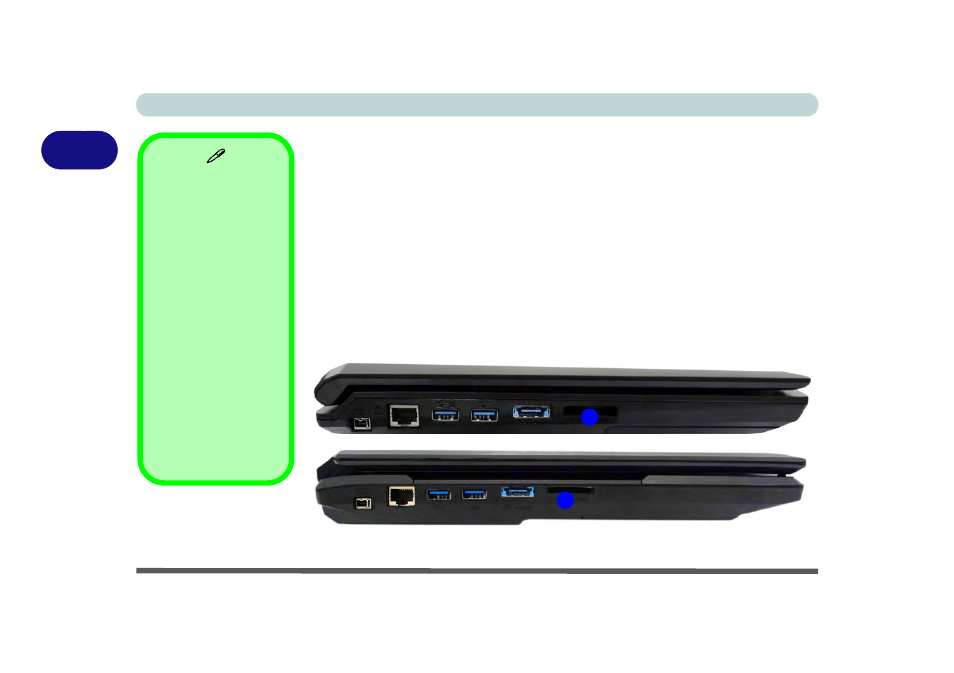 Multi-in-1 card reader, Multi-in-1 card reader -6 | Eurocom P150EM Racer 2 User Manual | Page 58 / 288