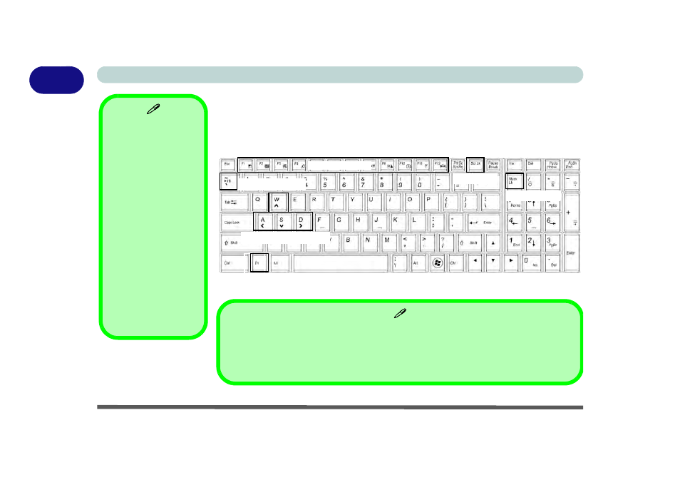 Keyboard, Keyboard -8 | Eurocom P370EM Scorpius User Manual | Page 40 / 312