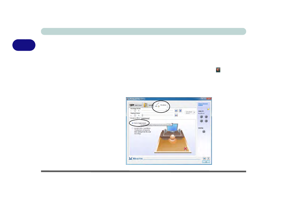 Setup for audio recording, Setup for audio recording -10 | Eurocom P370EM Scorpius User Manual | Page 68 / 312