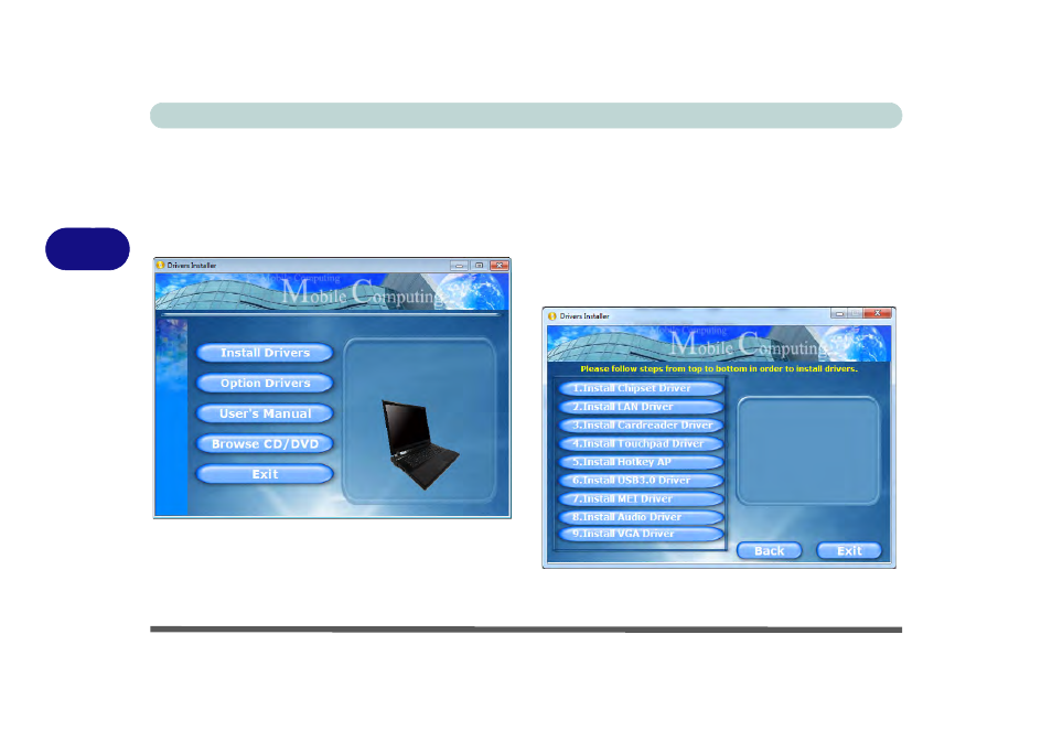 Driver installation, Driver installation -2 | Eurocom P370EM Scorpius User Manual | Page 96 / 312