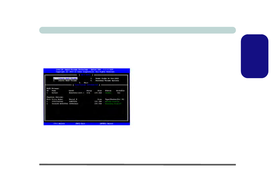Engl ish, Concise user’s guide raid setup - 7 | Eurocom X7200 Panther 2.0 User Manual | Page 12 / 155