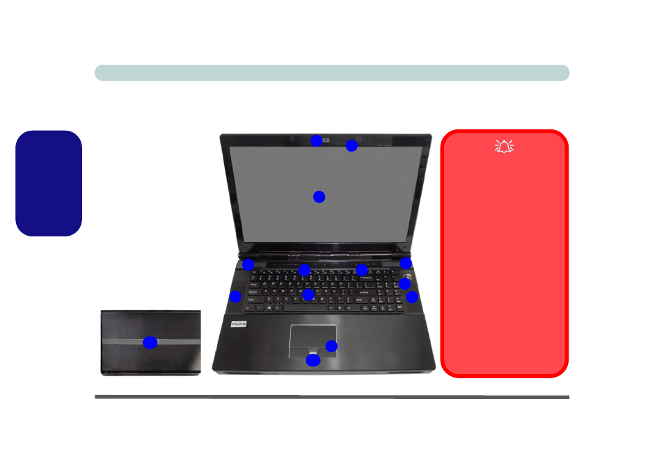 Systemübersicht, Deutsch | Eurocom X7200 Panther 2.0 User Manual | Page 43 / 155