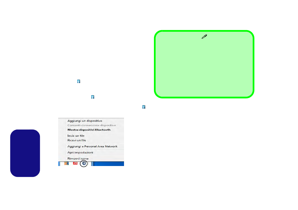 Configurazione bluetooth, Italiano | Eurocom Panther 5D User Manual | Page 180 / 186