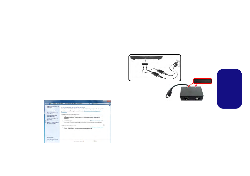 Options d’alimentation, Fr anç ais | Eurocom Panther 5D User Manual | Page 97 / 186
