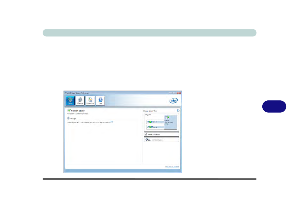7intel® rapid storage technology for raid systems | Eurocom P170HM Neptune User Manual | Page 135 / 268