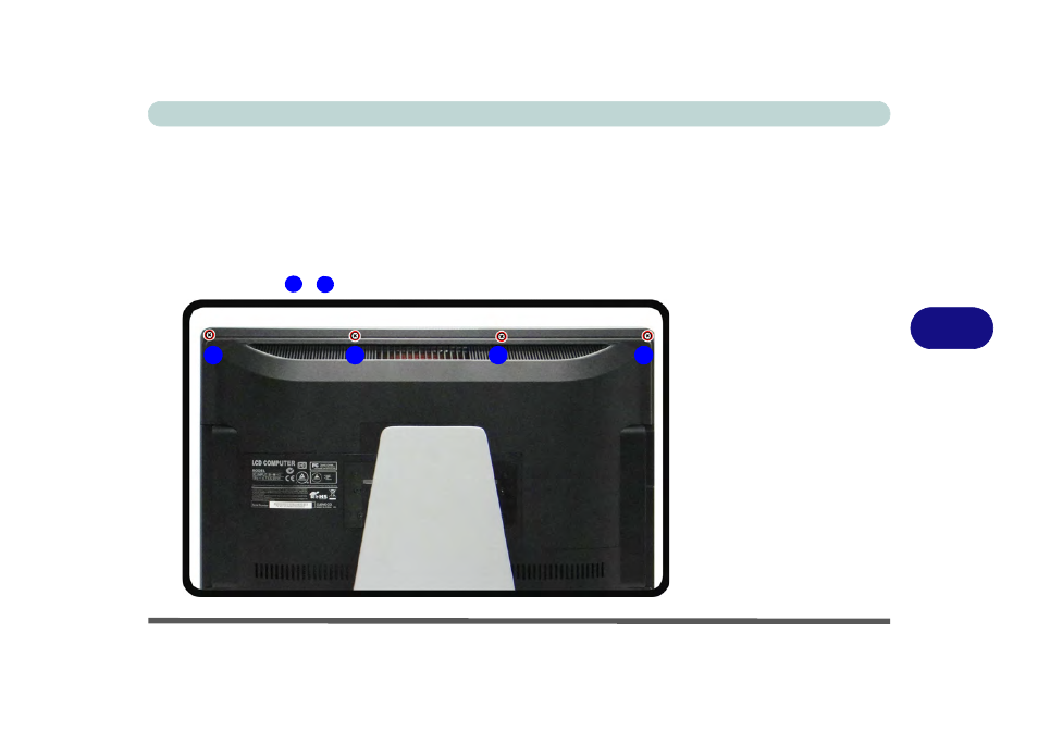 Removing the rear top cover, Removing the rear top cover -3 | Eurocom Uno 2.1 User Manual | Page 106 / 271