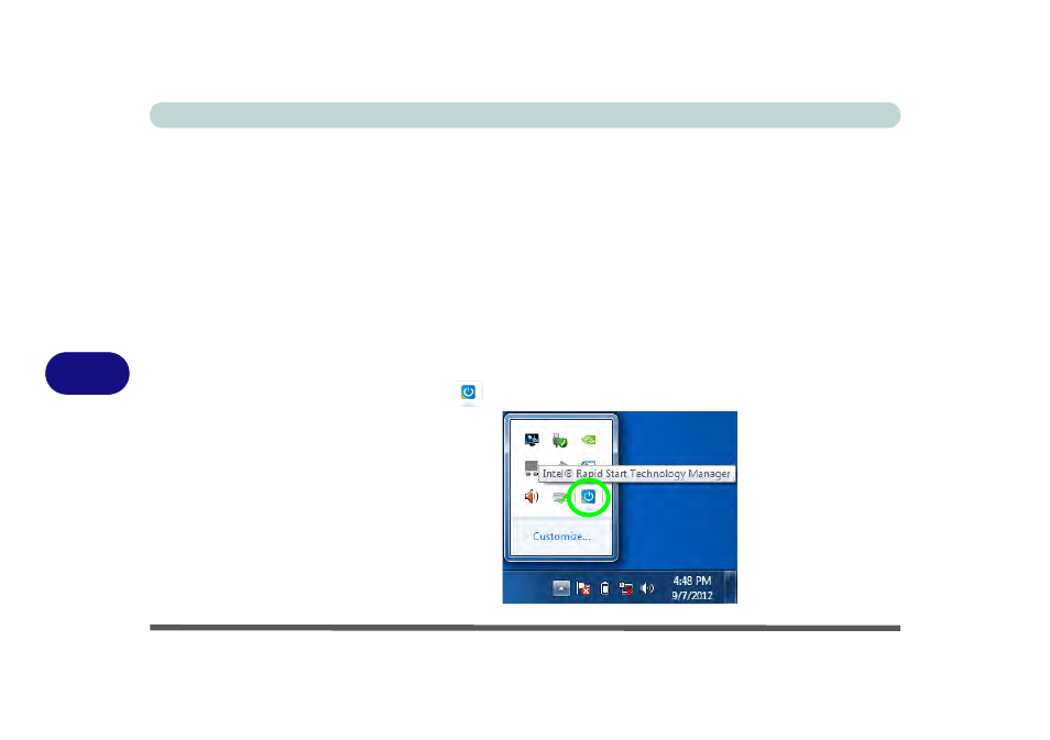 Intel smart connect & intel rapid start technology | Eurocom Uno 2.1 User Manual | Page 151 / 271