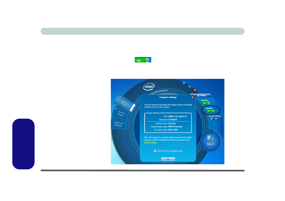 Hotspot, Windows 7 | Eurocom Uno 2.1 User Manual | Page 237 / 271