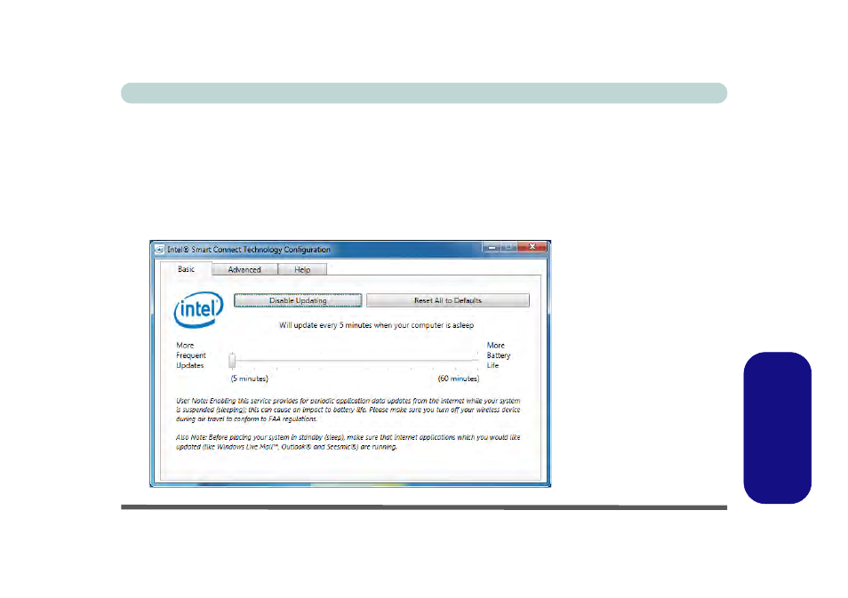 Intel® smart connect technology configuration, Windows 7 | Eurocom Uno 2.1 User Manual | Page 262 / 271