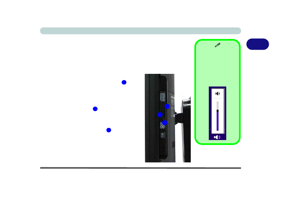 Optical (cd/dvd) device, Loading discs, Optical (cd/dvd) device -3 loading discs -3 | Eurocom Uno 2.1 User Manual | Page 60 / 271