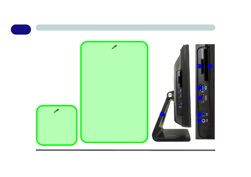 System map: left view, System map: left view -10 | Eurocom A9100 Uno 2.0 User Manual | Page 30 / 154