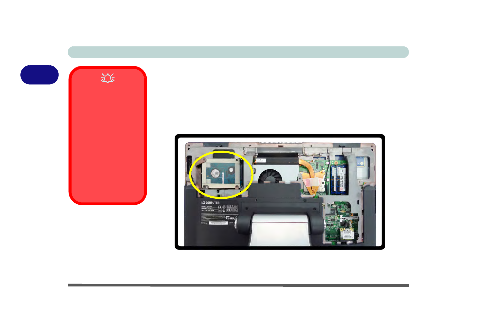 Hard disk drive, Hard disk drive -2 | Eurocom A9100 Uno 2.0 User Manual | Page 40 / 154