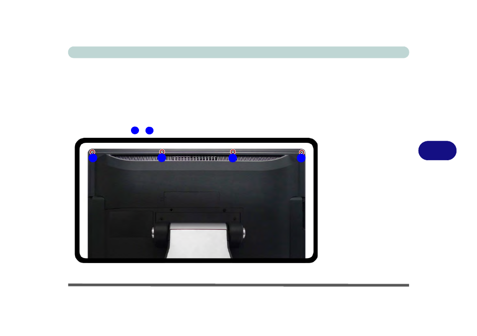 Removing the rear top cover, Removing the rear top cover -3 | Eurocom A9100 Uno 2.0 User Manual | Page 81 / 154