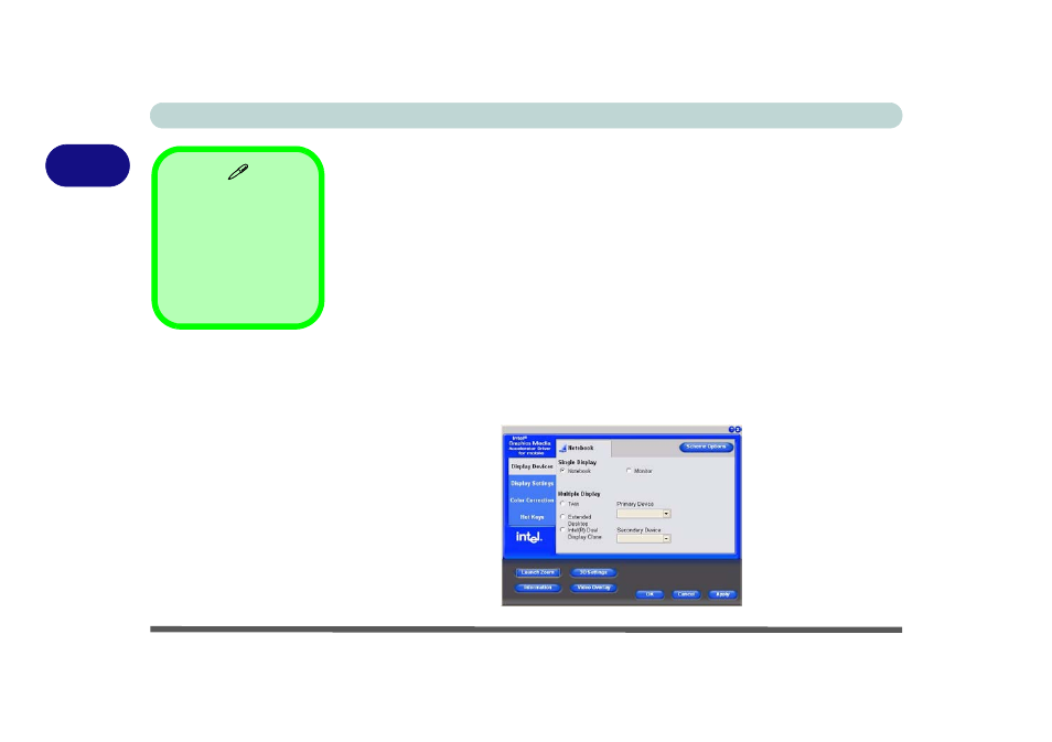 Attaching other displays, Attaching other displays -6 | Eurocom L29xN All-in-One LCD PC User Manual | Page 38 / 110