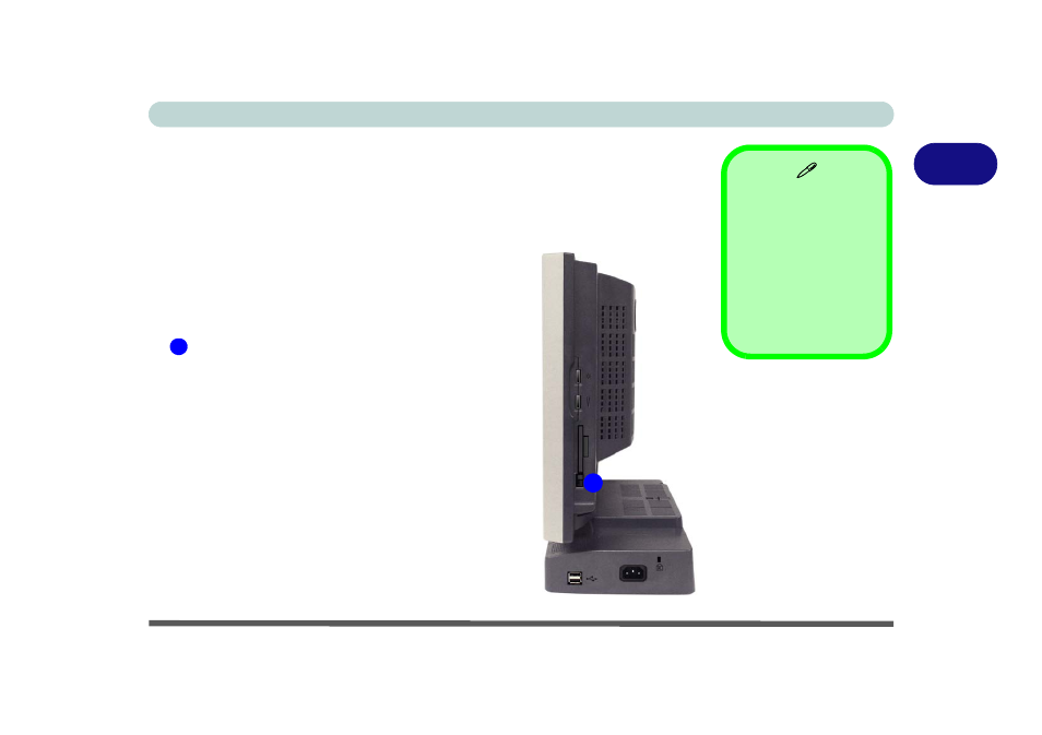 Pc card slot, Inserting and removing pc cards, Pc card slot -13 | Inserting and removing pc cards -13 | Eurocom L29xN All-in-One LCD PC User Manual | Page 45 / 110