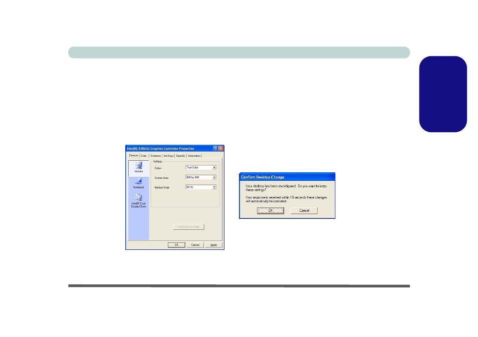 Using external displays, English | Eurocom L29xTP; TouchScreen PC User Manual | Page 23 / 168