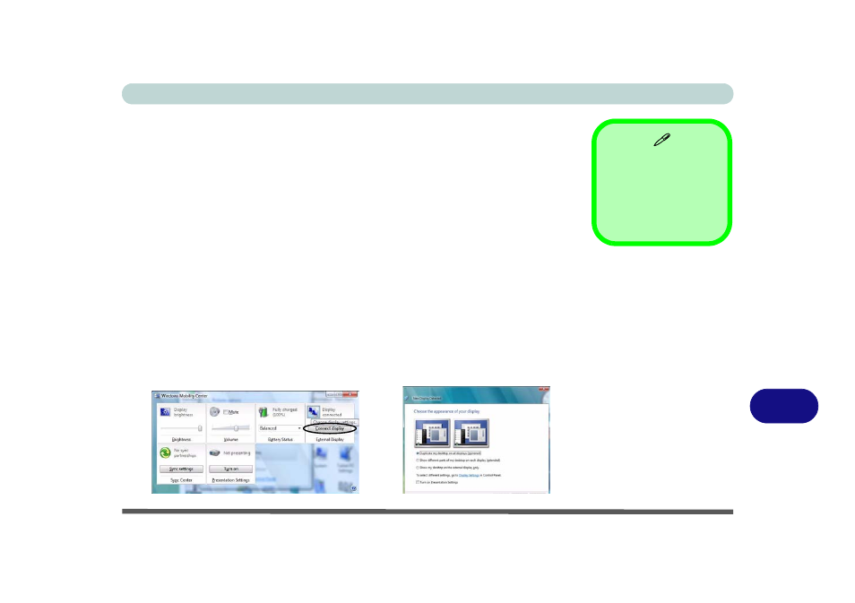 Attaching other displays | Eurocom L390T Uno User Manual | Page 133 / 192