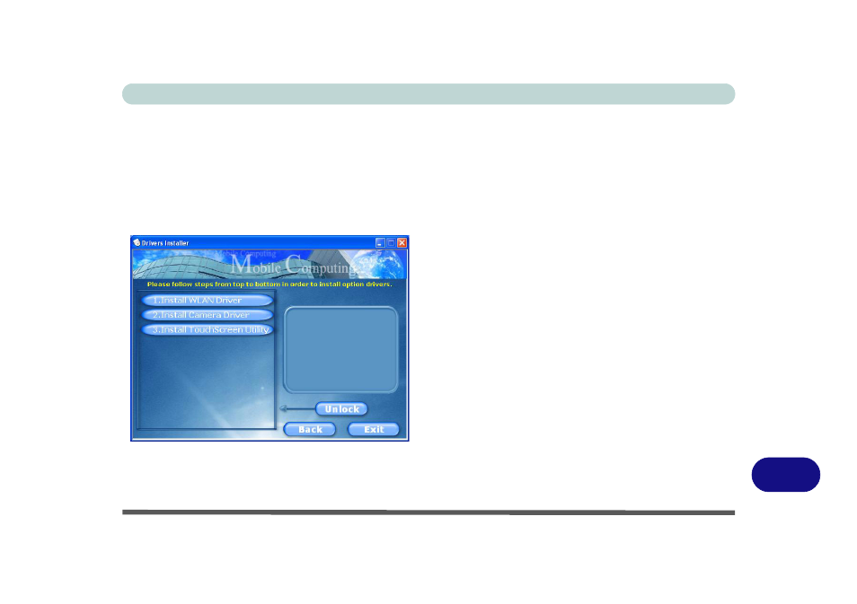 Optional drivers, Wireless lan module | Eurocom L390T Uno User Manual | Page 173 / 192