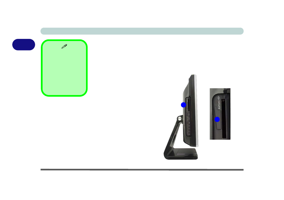 In-1 card reader, In-1 card reader -6 | Eurocom L390T Uno User Manual | Page 40 / 192