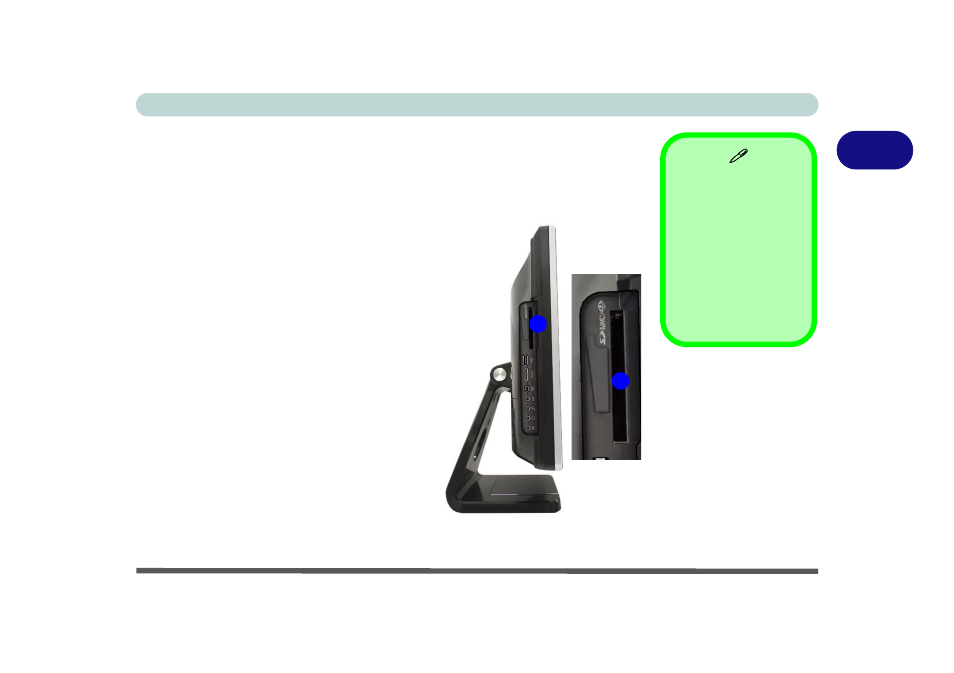 Expresscard slot, Inserting and removing express cards, Expresscard slot -7 | Inserting and removing expresscards -7 | Eurocom L390T Uno User Manual | Page 41 / 192