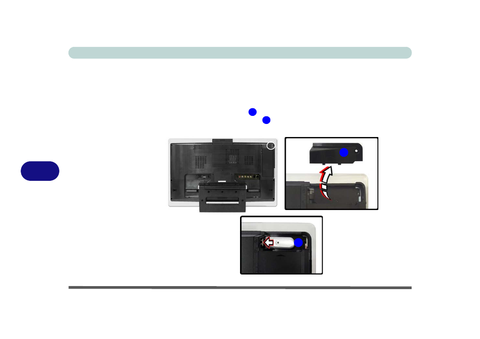 Wireless kit hardware setup, Wireless kit hardware setup -24 | Eurocom LV220 ViiVA User Manual | Page 112 / 192
