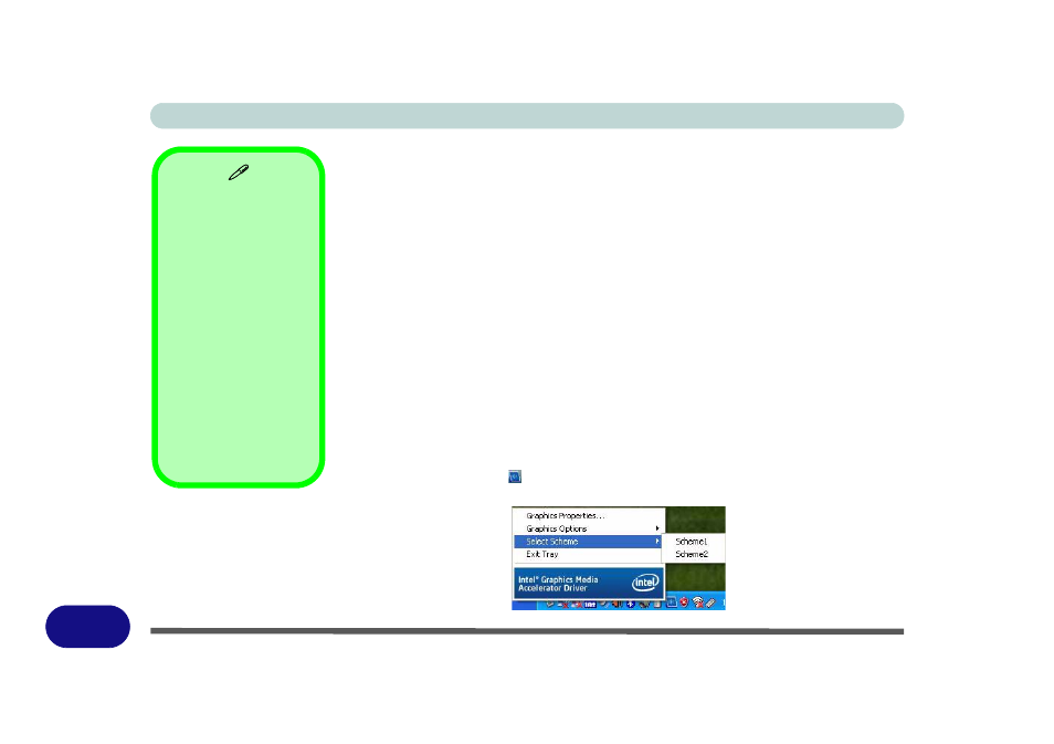 Scheme options, Escheme options | Eurocom LV220 ViiVA User Manual | Page 154 / 192