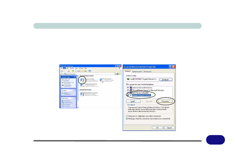 Peer to peer network setup | Eurocom LV220 ViiVA User Manual | Page 173 / 192