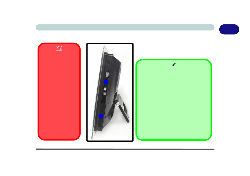 System map: right view, System map: right view -13 | Eurocom LV220 ViiVA User Manual | Page 29 / 192