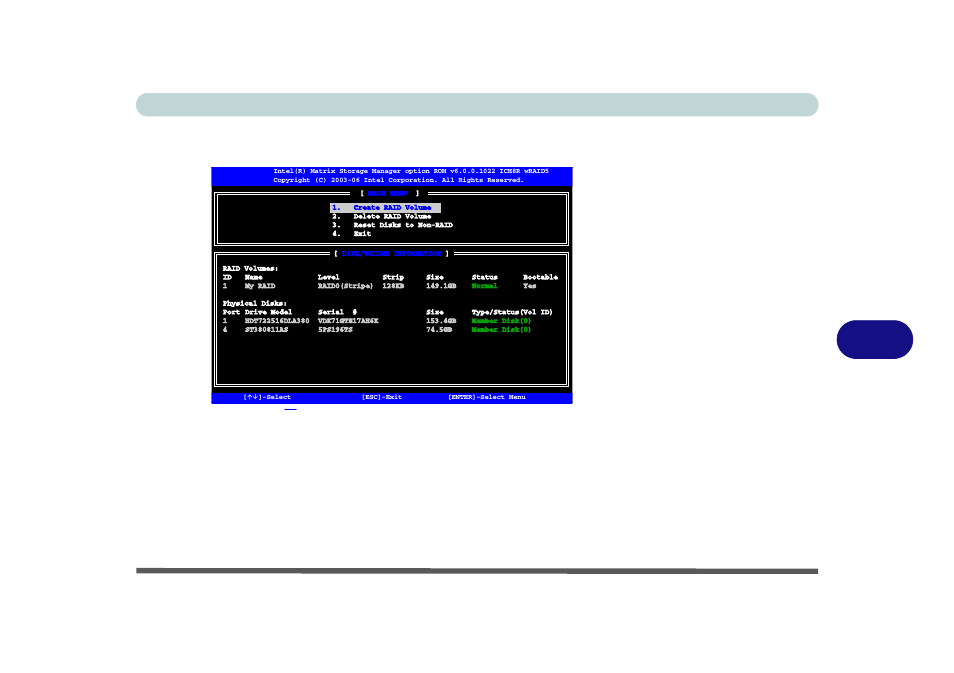 Modules setting up sata raid or ahci modes 7 - 5, Figure 7 - 2, Raid created | Eurocom LV220 ViiVA User Manual | Page 93 / 192