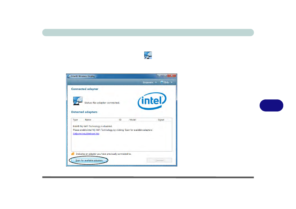 Intel® widi application configuration, Intel® widi application configuration -33 | Eurocom Uno 3 User Manual | Page 155 / 212