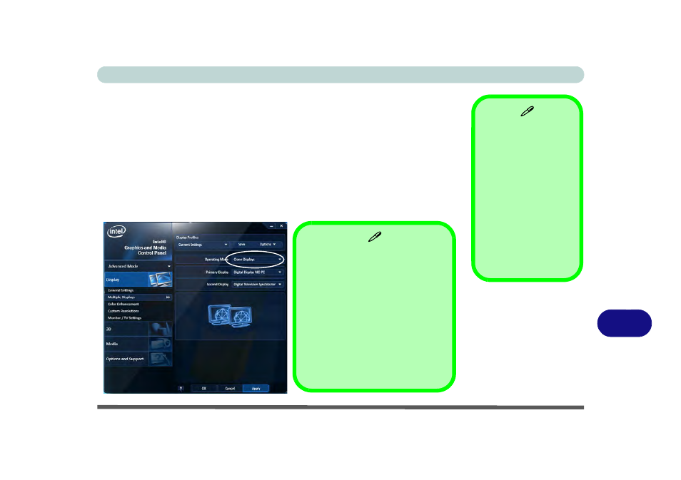 Attaching other displays | Eurocom Uno 3 User Manual | Page 201 / 212