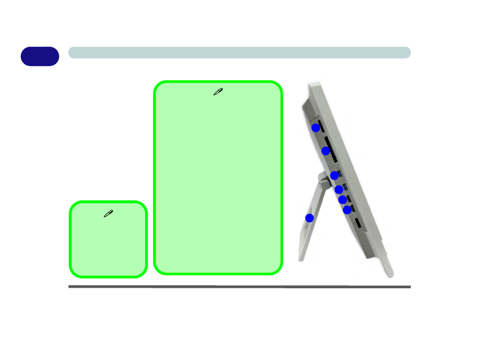 System map: left view, System map: left view -10 | Eurocom Uno 3 User Manual | Page 36 / 212