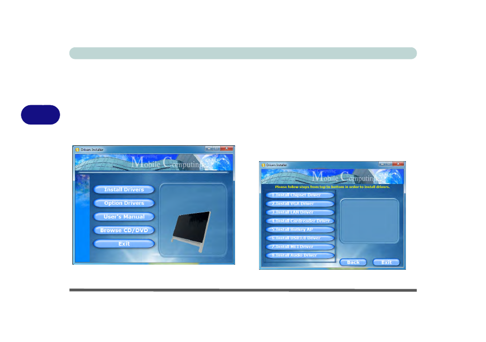 Driver installation, Driver installation -2 | Eurocom Uno 3 User Manual | Page 76 / 212