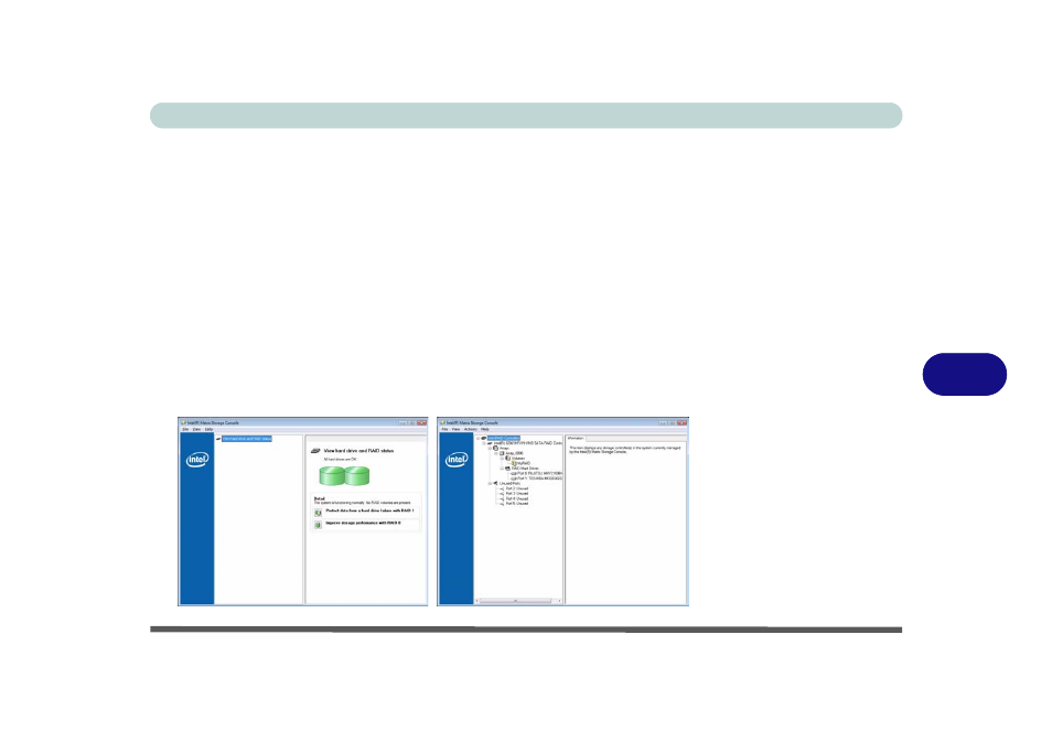 Intel matrix, Intel matrix driver installation, Intel matrix -7 | Intel matrix driver installation -7, Intel matrix driver | Eurocom D90xC PHANTOM-X User Manual | Page 113 / 224