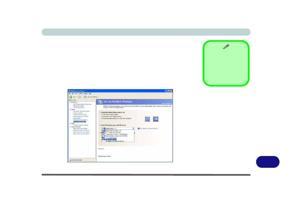 Enabling tv display | Eurocom D90xC PHANTOM-X User Manual | Page 187 / 224