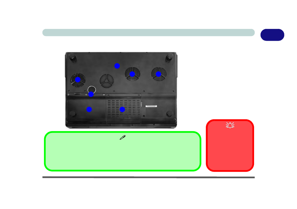 System map: bottom view, System map: bottom view -15 | Eurocom Panther 3.0 User Manual | Page 39 / 284