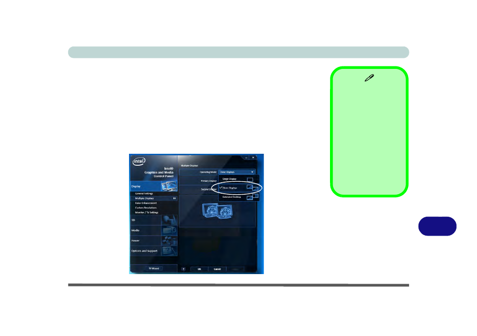 Attaching other displays | Eurocom B7110 FOX User Manual | Page 181 / 198