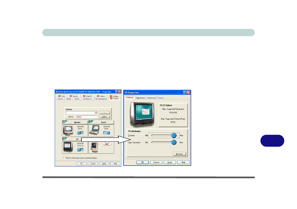 Enabling tv display | Eurocom M560A DIVINE User Manual | Page 151 / 158