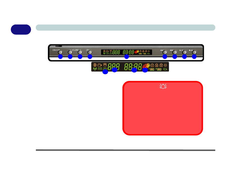 System map: front view (audio "dj"), System map: front view (audio "dj") -12 | Eurocom M560A DIVINE User Manual | Page 32 / 158