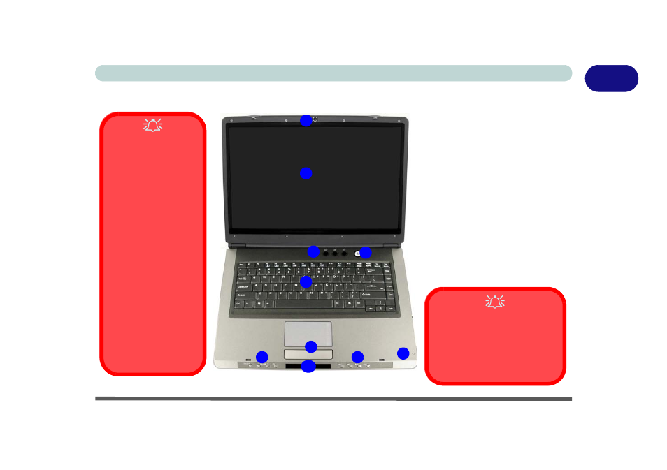 System map: model a - front view | Eurocom M570A DIVINE User Manual | Page 27 / 160