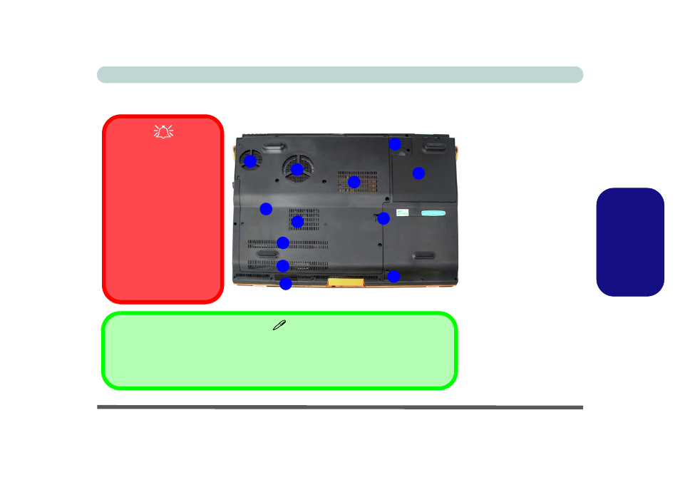 Carte du système : vue d’en dessous, Fr anç a is | Eurocom M57RU DIVINE-X User Manual | Page 101 / 206