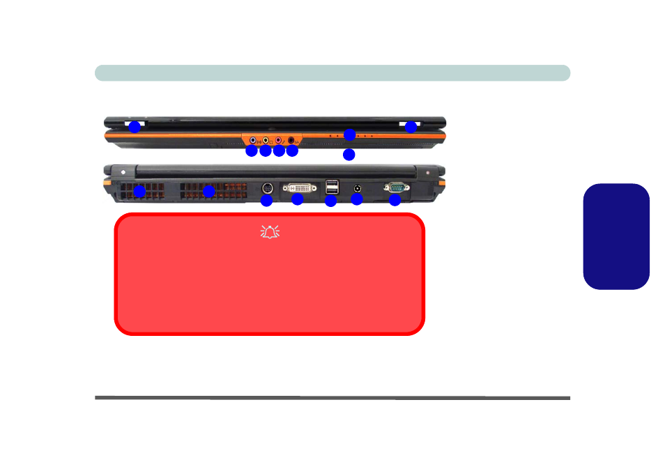 Carte du système : vues de face & arrière, Fr anç a is | Eurocom M57RU DIVINE-X User Manual | Page 99 / 206